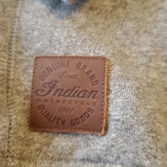 Mens Size Large Indian Motorcycle Sweatsshirt - Picture 3 of 5